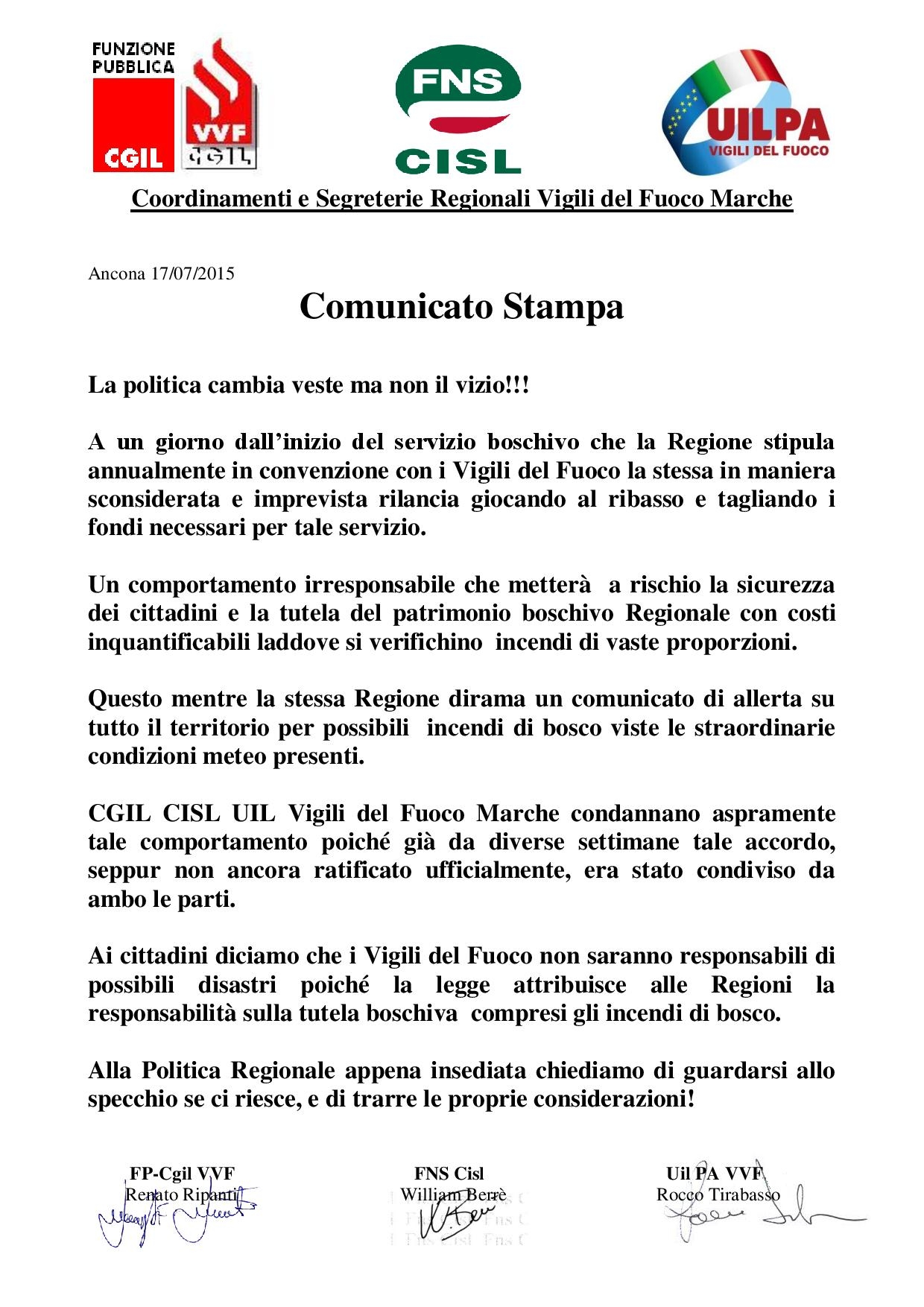 Boschivi 2015 comunicato stampa CGIL CISL UIL -page-001 (1)