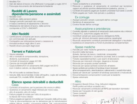 Elenco spese detraibili 730. speciale le spese sanitarie detraibili ... Spese mutuo detraibili